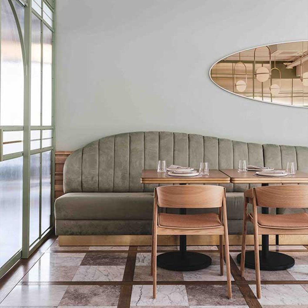 HUALIN Luxury restaurant hotel sofa booth customization