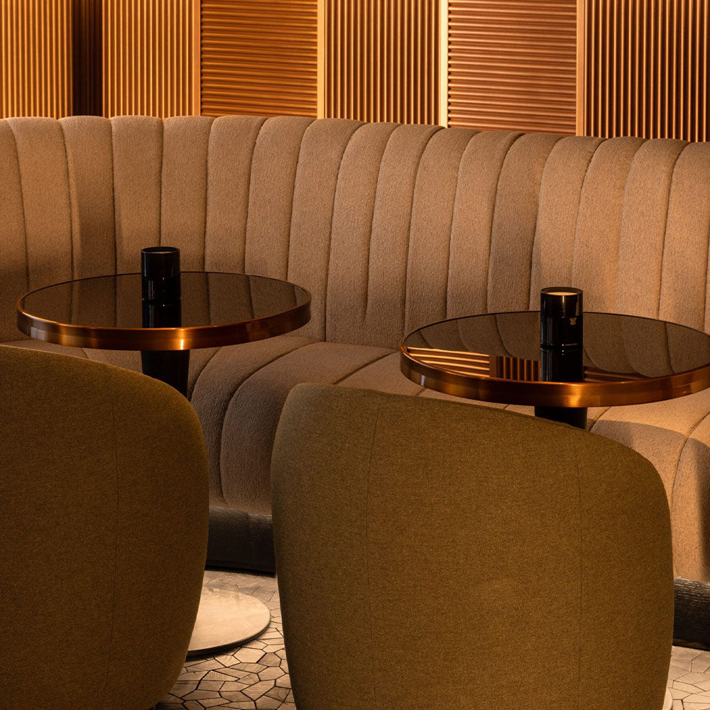 HUALIN Luxury restaurant hotel sofa booth customization