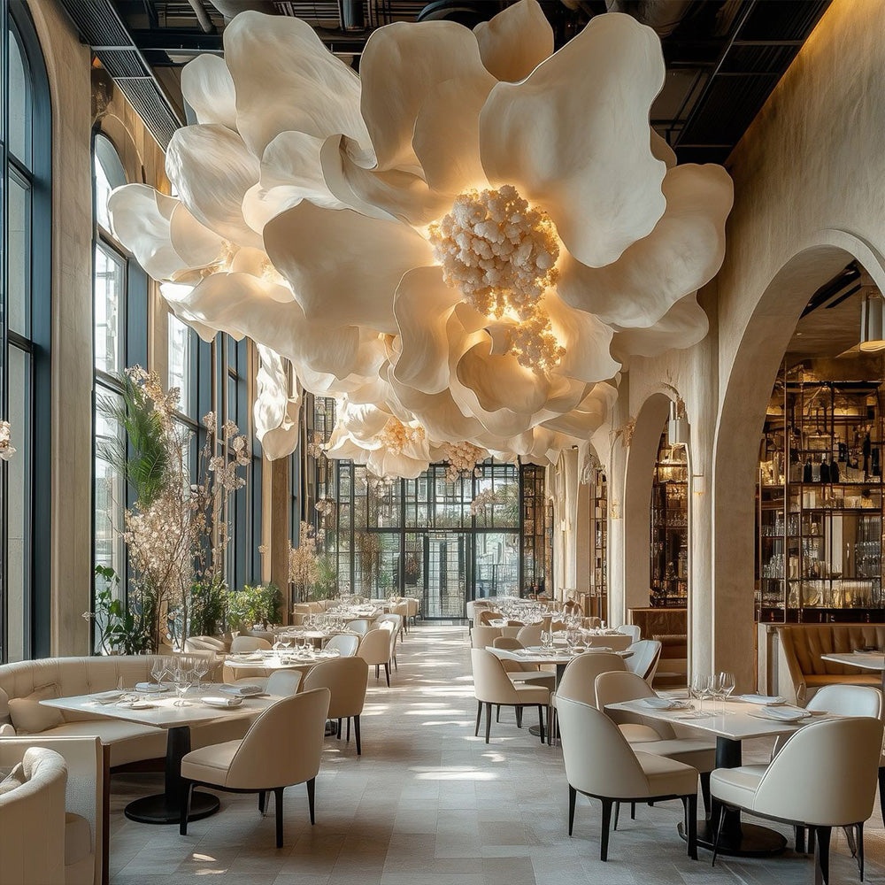 HUALIN Luxurious sintered stone dining tables, solid wood dining tables, dining chairs and comfortable booths. Customizable materials, colors and sizes