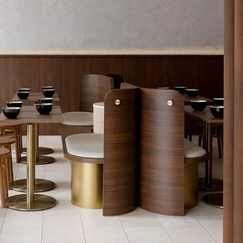 HUALIN Luxury restaurant hotel sofa booth customization