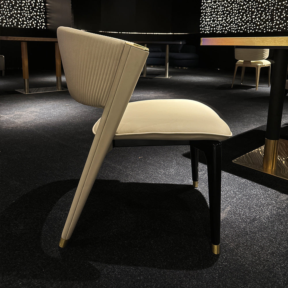HUALIN Modern style theme restaurant luxury marble dining table with stainless steel legs, customizable size and color