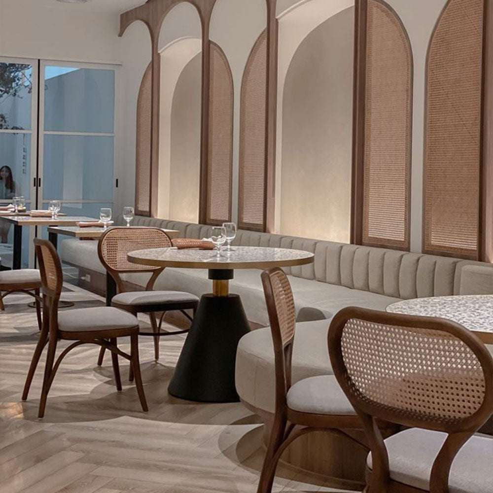 HUALIN Luxury restaurant hotel sofa booth customization