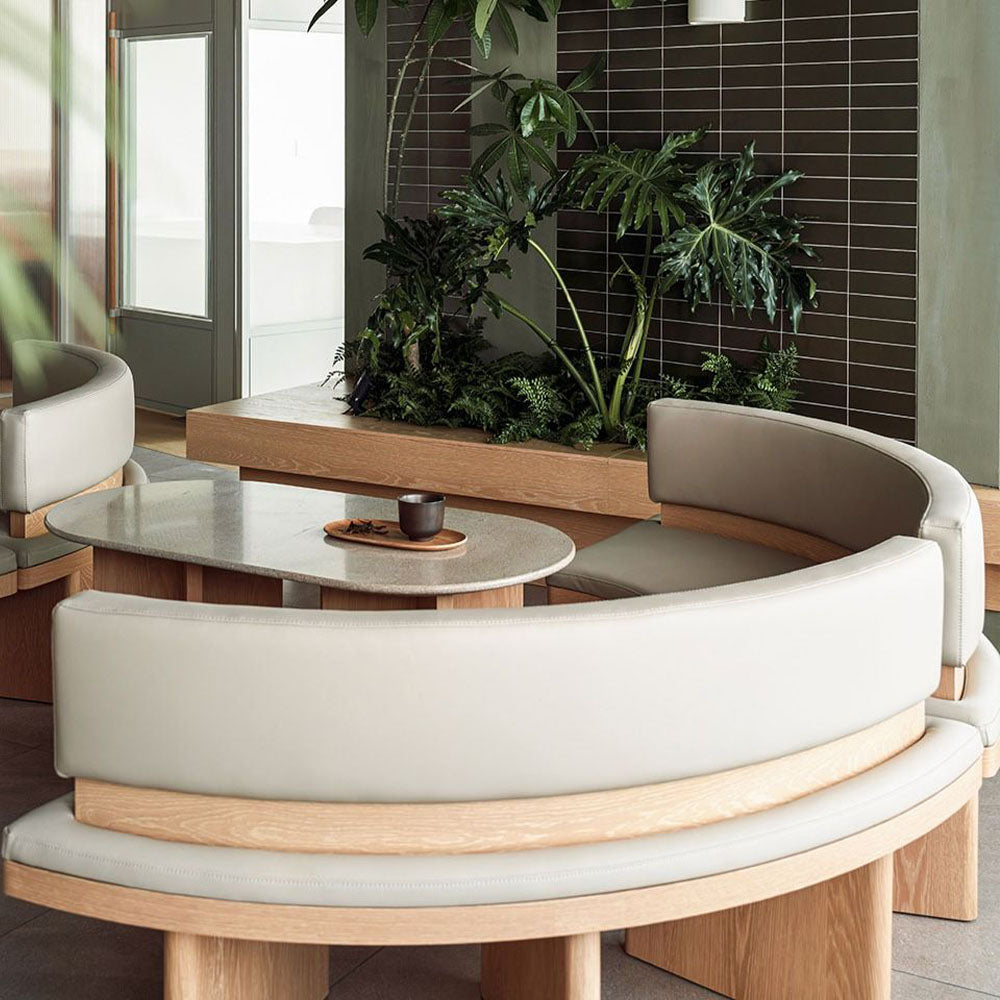 HUALIN Luxury restaurant hotel sofa booth customization
