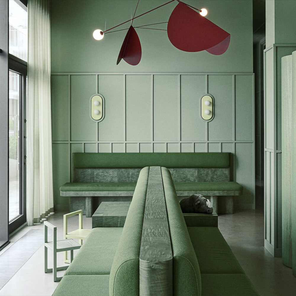 HUALIN Luxury restaurant hotel sofa booth customization