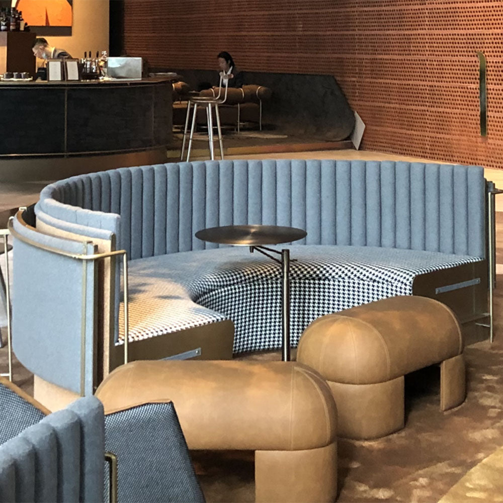 HUALIN Luxury restaurant hotel sofa booth customization