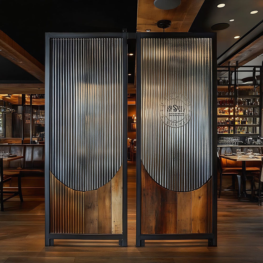 HUALIN Modern style hotel restaurant partition decorative screen dining area separation beautification