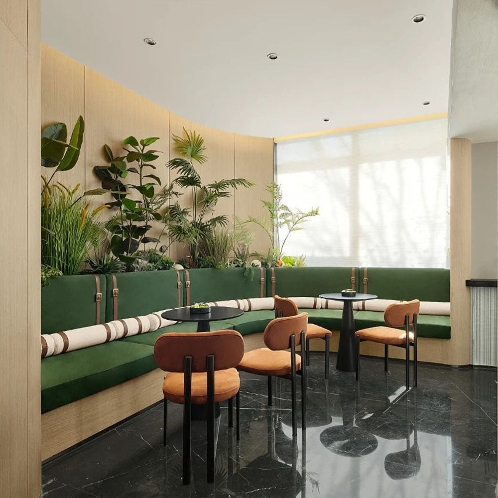 HUALIN Luxury restaurant hotel sofa booth customization