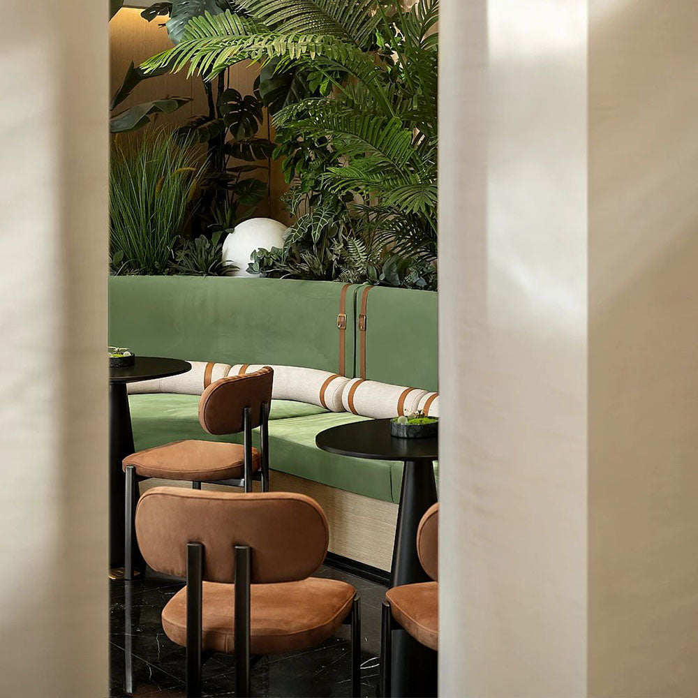 HUALIN Luxury restaurant hotel sofa booth customization