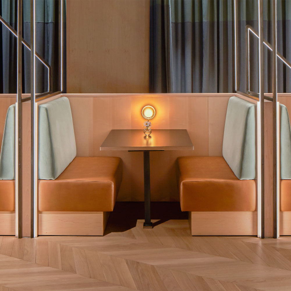 HUALIN Luxury restaurant hotel sofa booth customization