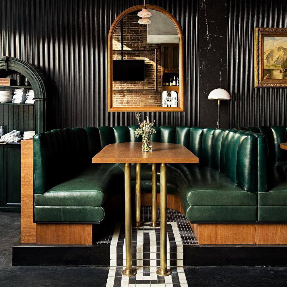 HUALIN Luxury restaurant hotel sofa booth customization