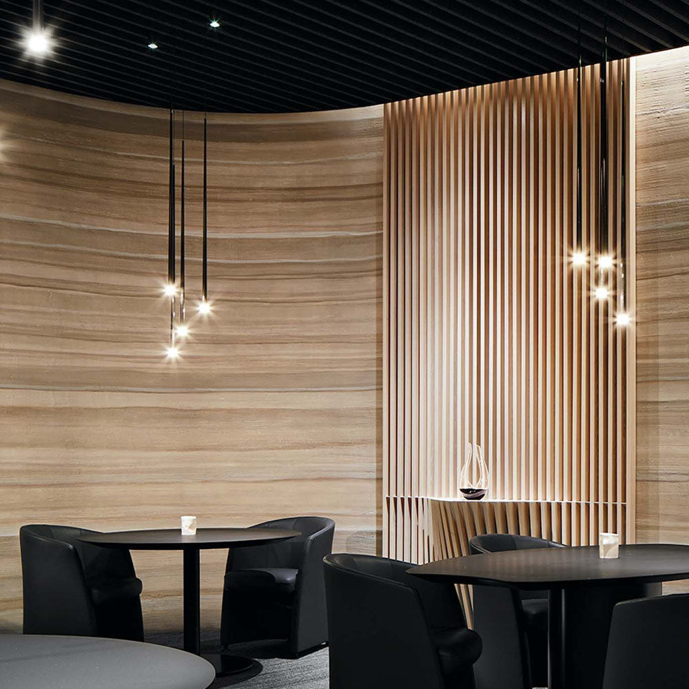 HUALIN Modern style hotel restaurant partition decorative screen dining area separation beautification
