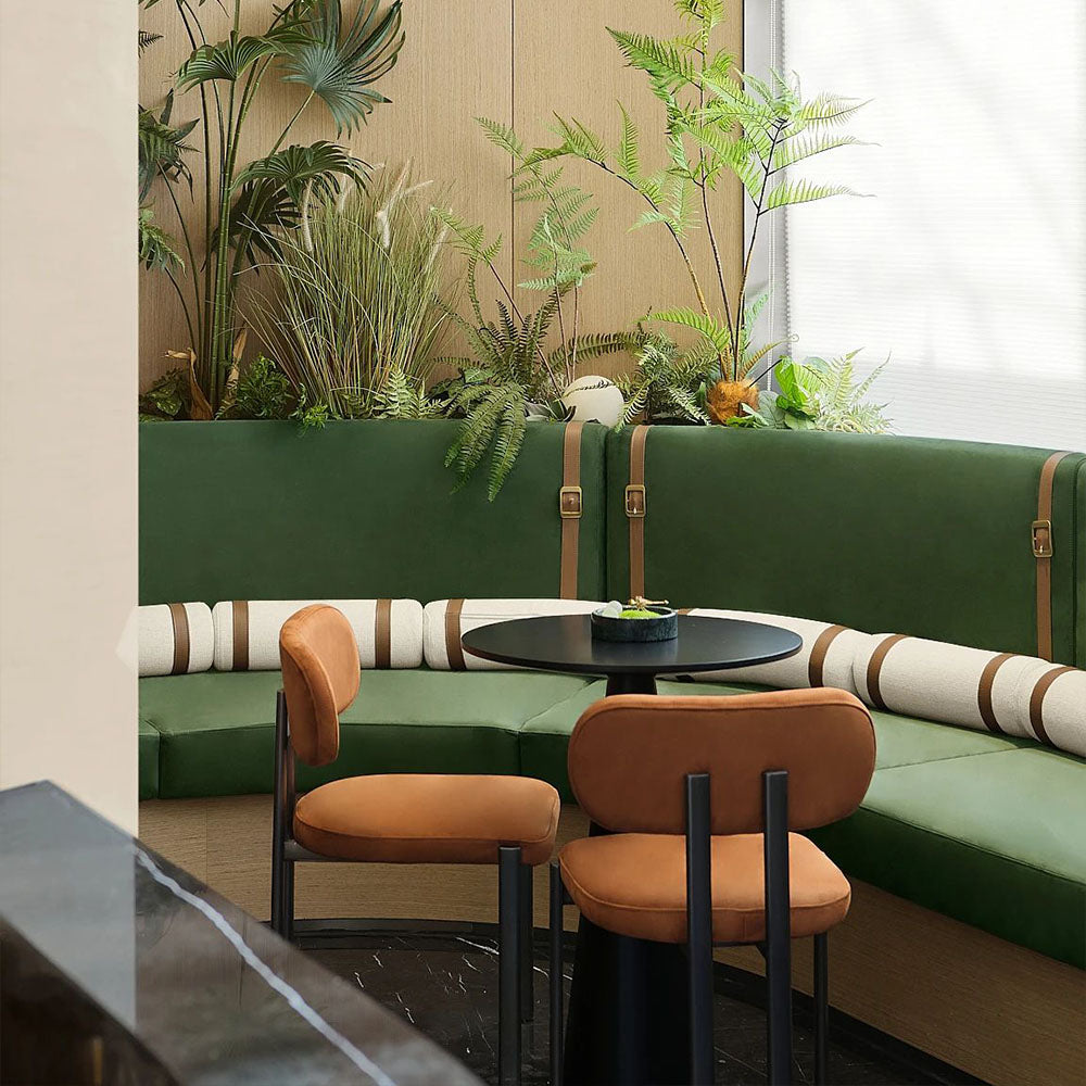 HUALIN Luxury restaurant hotel sofa booth customization