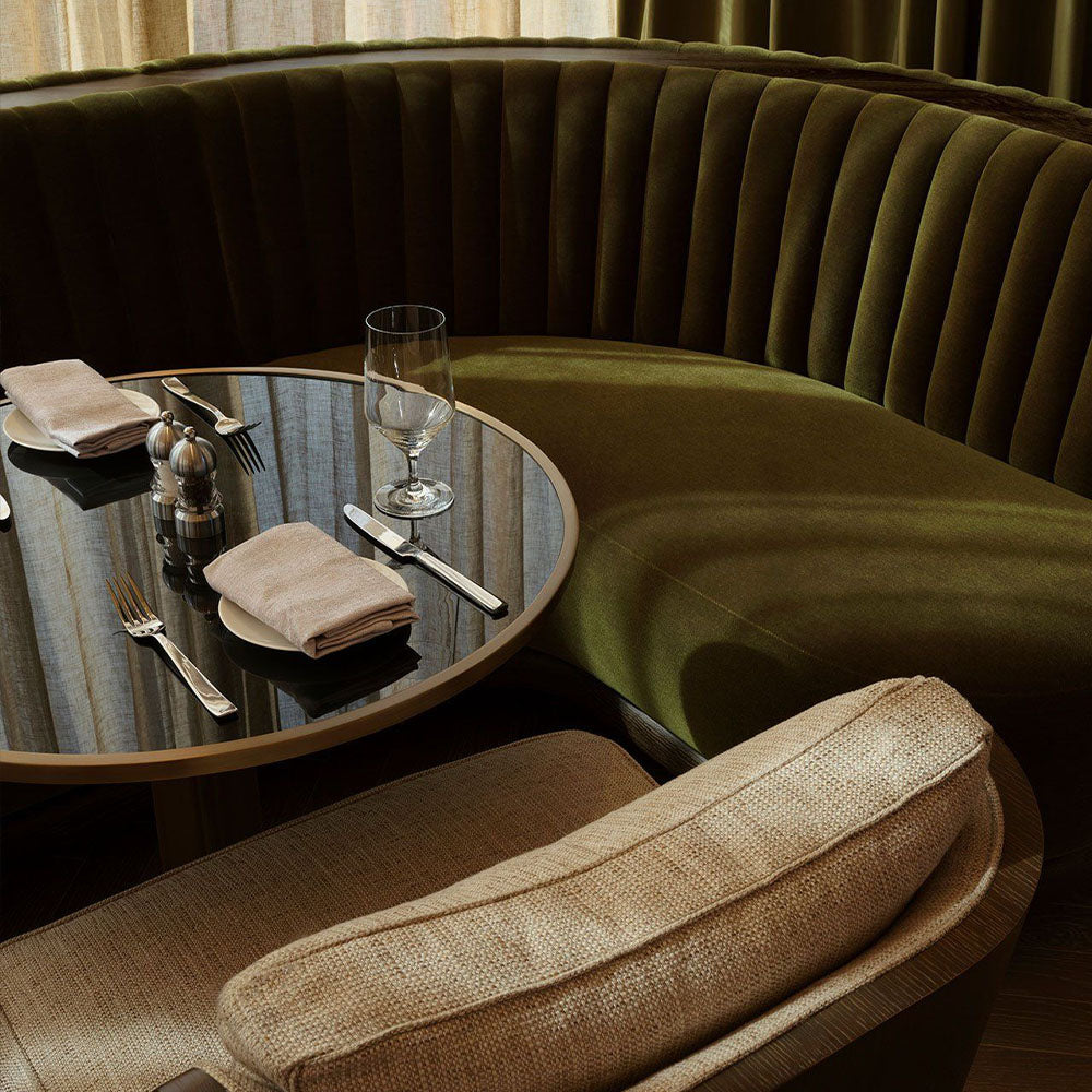 HUALIN Luxury restaurant hotel sofa booth customization
