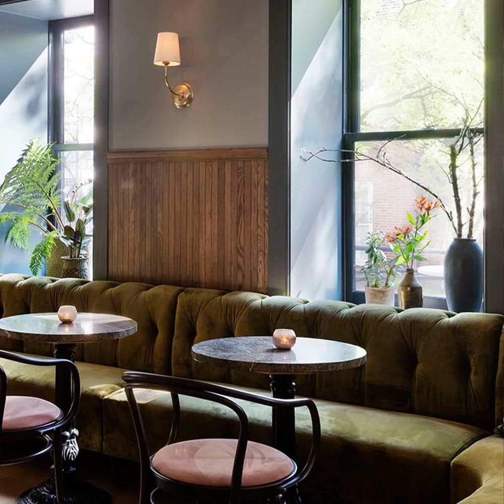 HUALIN Luxury restaurant hotel sofa booth customization