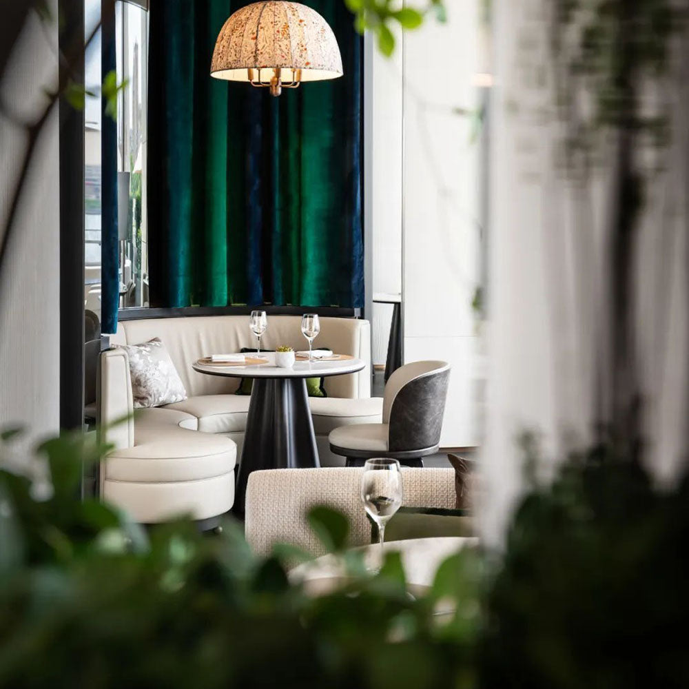 HUALIN Luxury restaurant hotel sofa booth customization