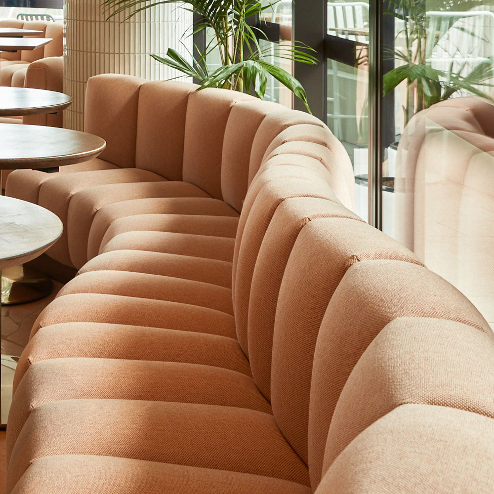 HUALIN Luxury restaurant hotel sofa booth customization