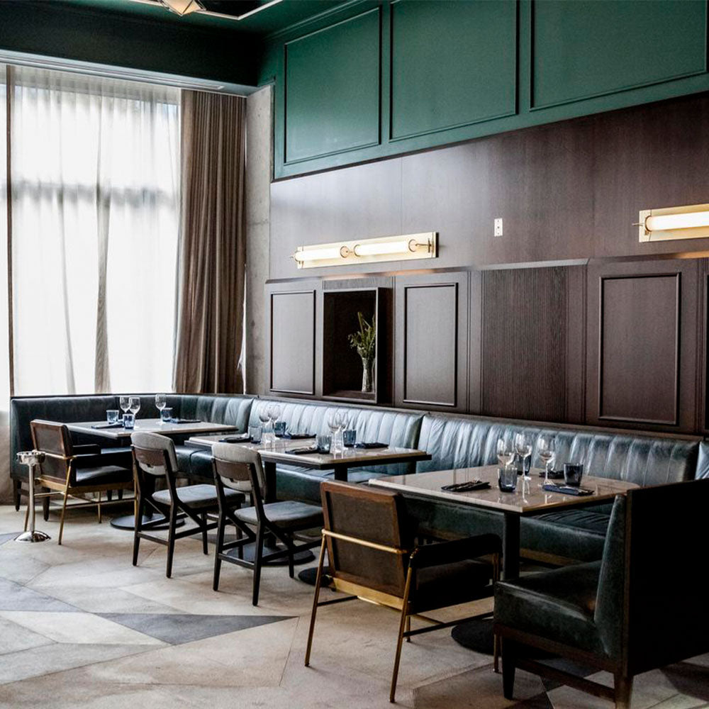 HUALIN Luxury restaurant hotel sofa booth customization