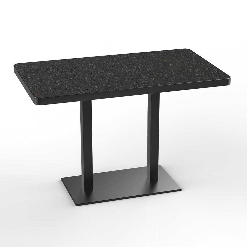 HUALIN Hotel theme restaurant luxury sintered stone dining table, marble dining table, customizable size and color