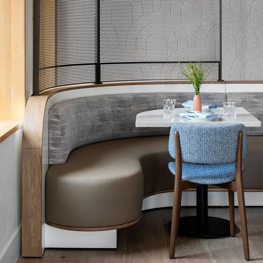 HUALIN Luxury restaurant hotel sofa booth customization