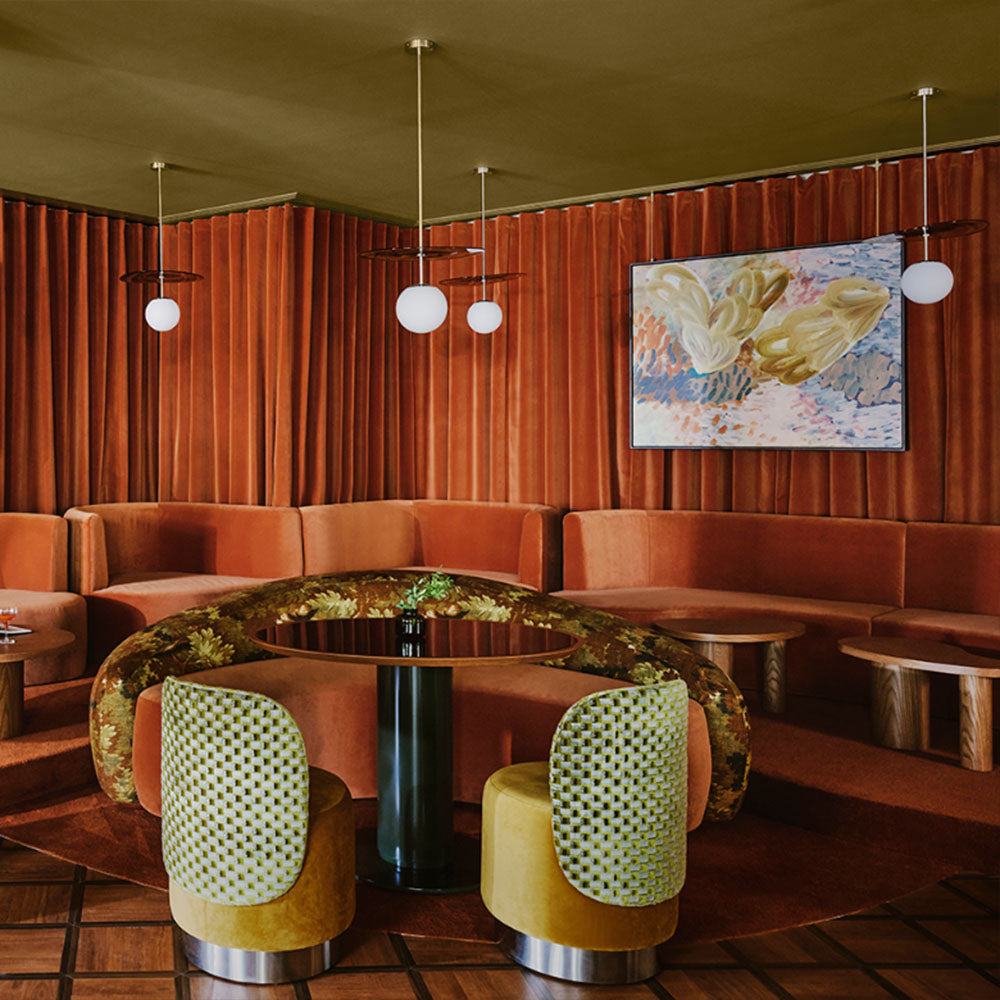 HUALIN Luxury restaurant hotel sofa booth customization