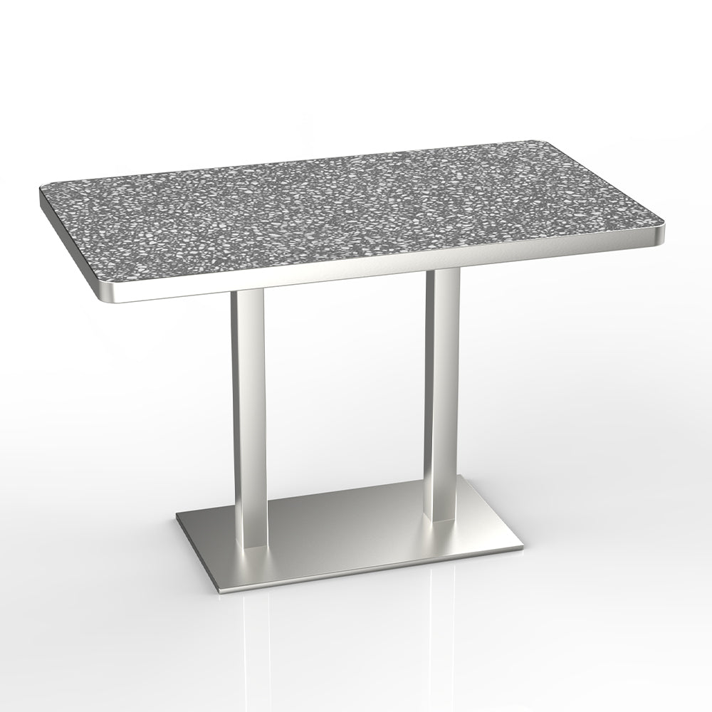 HUALIN Hotel theme restaurant luxury sintered stone dining table, marble dining table, customizable size and color