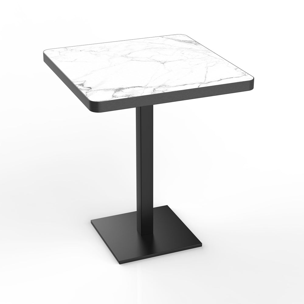 HUALIN Restaurant luxury sintered stone ceramic dining table with comfortable chair