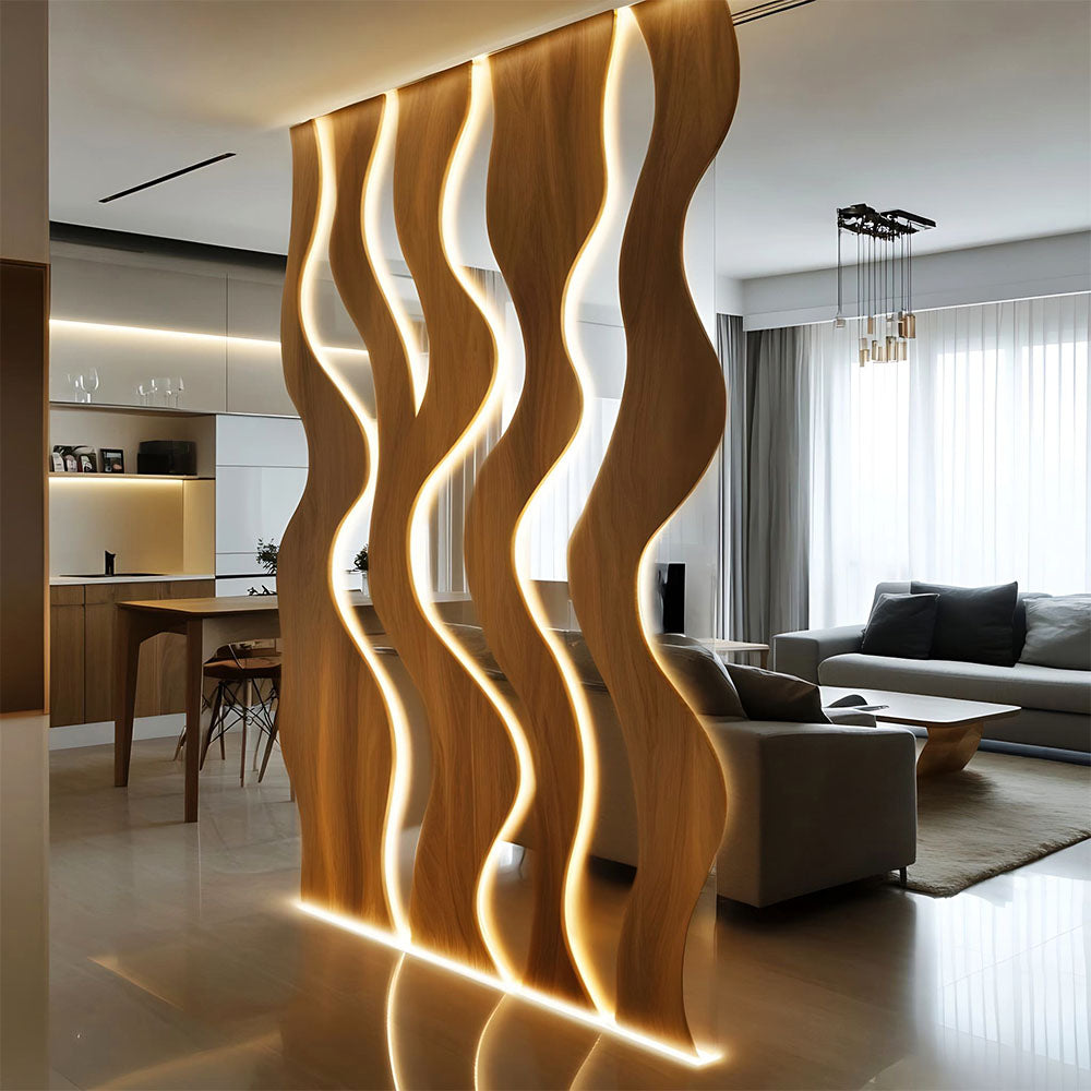 HUALIN Modern style hotel restaurant partition decorative screen dining area separation beautification