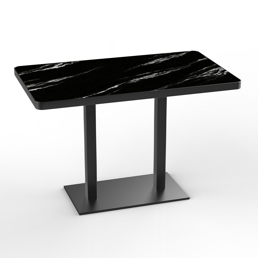 HUALIN Modern style theme restaurant luxury sintered stone dining table, marble dining table batch customization color and size can be customized