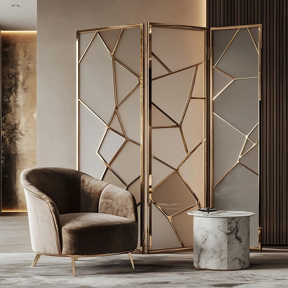 HUALIN Modern style hotel restaurant partition decorative screen dining area separation beautification
