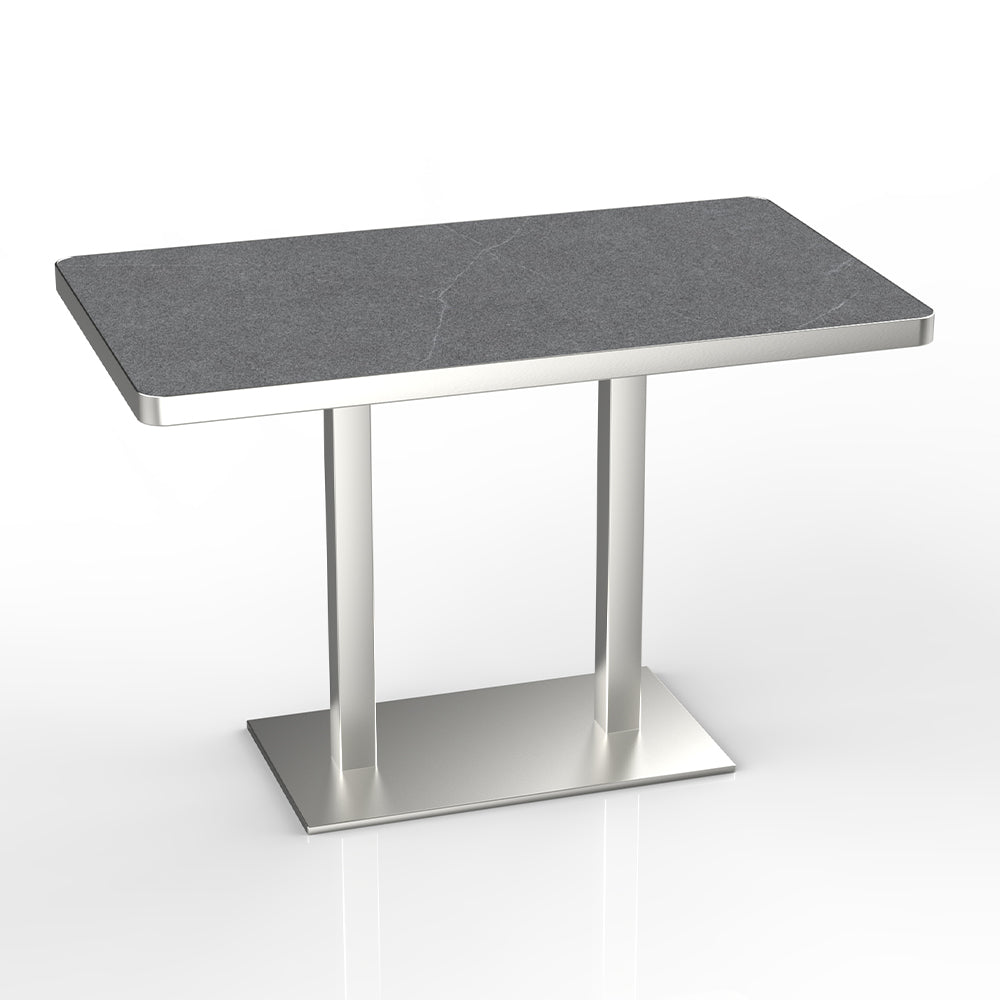HUALIN Modern style theme restaurant luxury sintered stone dining table, marble dining table batch customization color and size can be customized