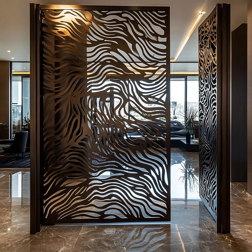 HUALIN Modern style hotel restaurant partition decorative screen dining area separation beautification