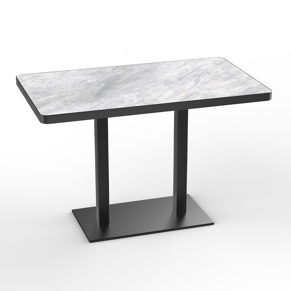 HUALIN Hotel theme restaurant luxury sintered stone dining table, marble dining table, customizable size and color