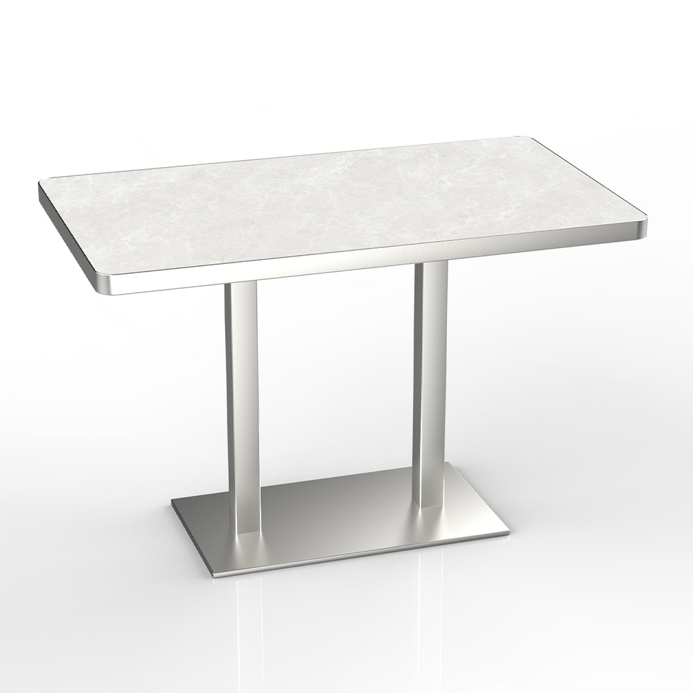 HUALIN Hotel theme restaurant luxury sintered stone dining table, marble dining table, customizable size and color
