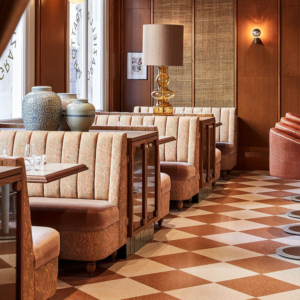 HUALIN Luxury restaurant hotel sofa booth customization
