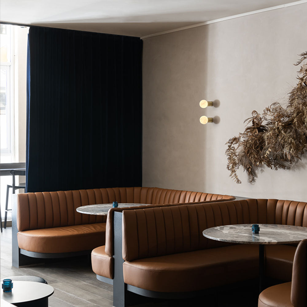 HUALIN Luxury restaurant hotel sofa booth customization