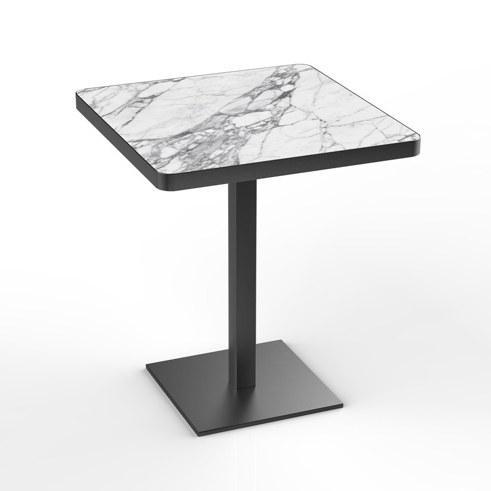 HUALIN Hotel theme restaurant luxury sintered stone dining table, marble dining table, customizable size and color