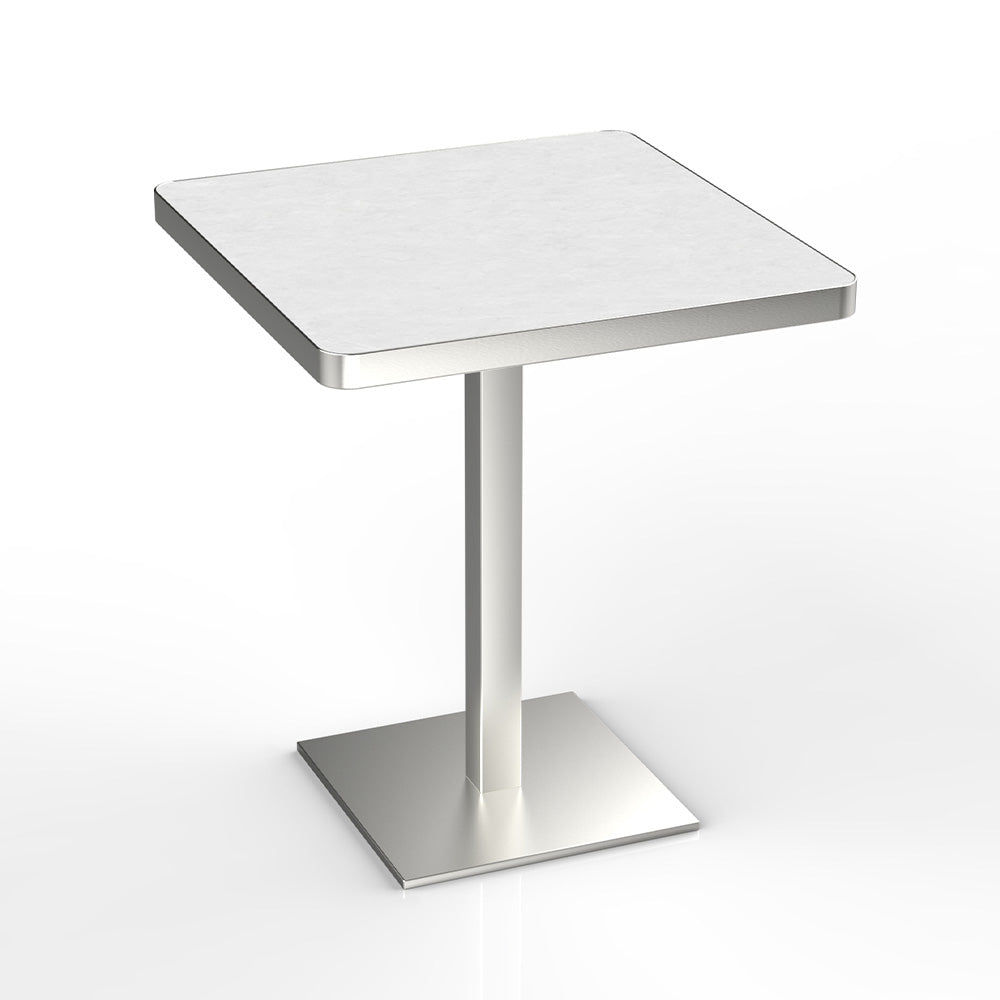 HUALIN Industrial style restaurant grey luxury slate dining table sintered stone dining table custom size and color