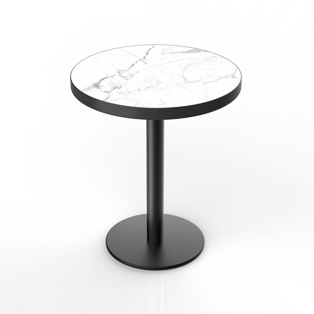 HUALIN Restaurant luxury sintered stone ceramic dining table with comfortable chair