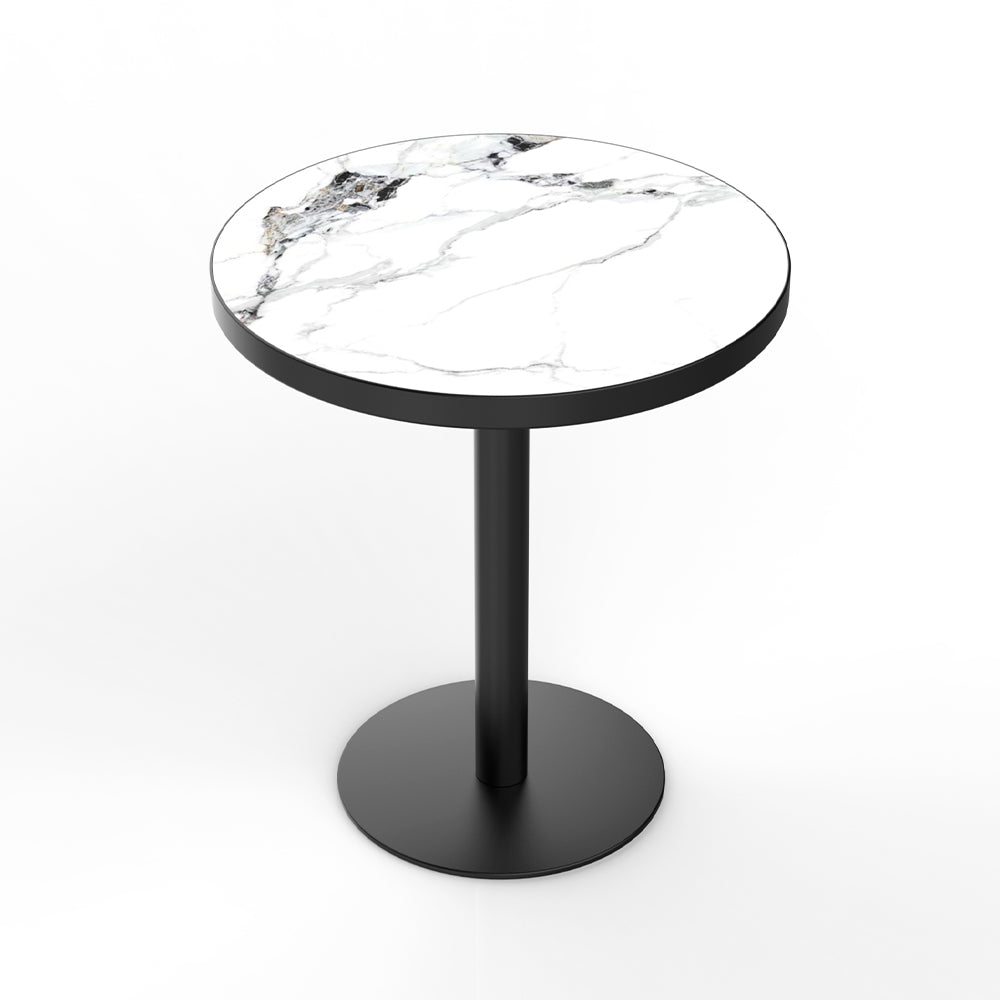 HUALIN Restaurant luxury sintered stone dining table with comfortable chairs, customizable material, color and size