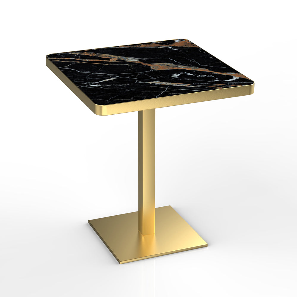 HUALIN Modern style theme restaurant luxury sintered stone dining table, marble dining table batch customization color and size can be customized