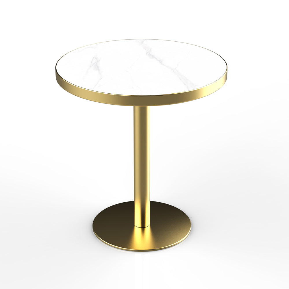 HUALIN Restaurant luxury sintered stone marble dining table chairs comfortable booths, material size color batch customization