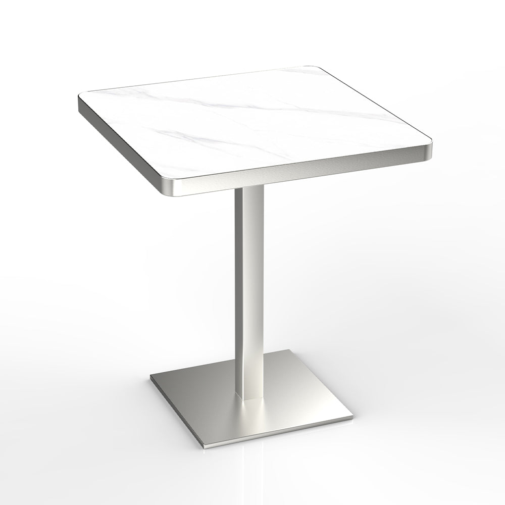 HUALIN Hotel theme restaurant luxury sintered stone dining table, marble dining table, customizable size and color