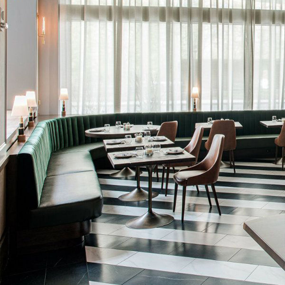 HUALIN Luxury restaurant hotel sofa booth customization