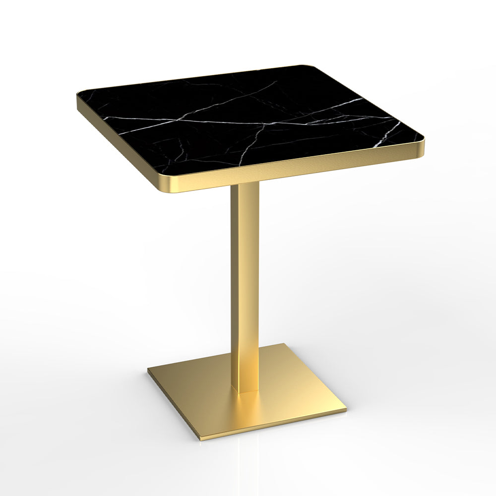 HUALIN Modern style theme restaurant luxury sintered stone dining table, marble dining table batch customization color and size can be customized