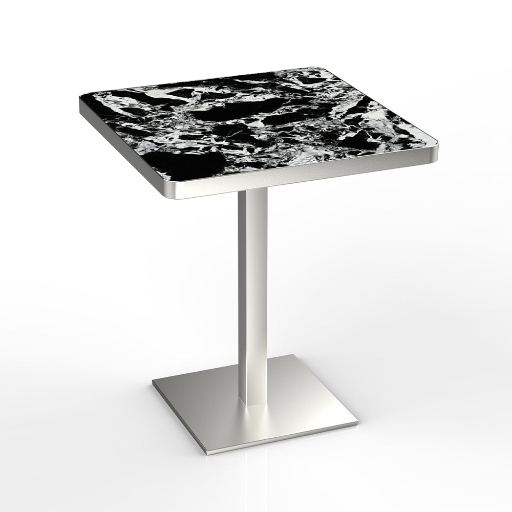 HUALIN Modern style theme restaurant luxury sintered stone dining table, marble dining table batch customization color and size can be customized
