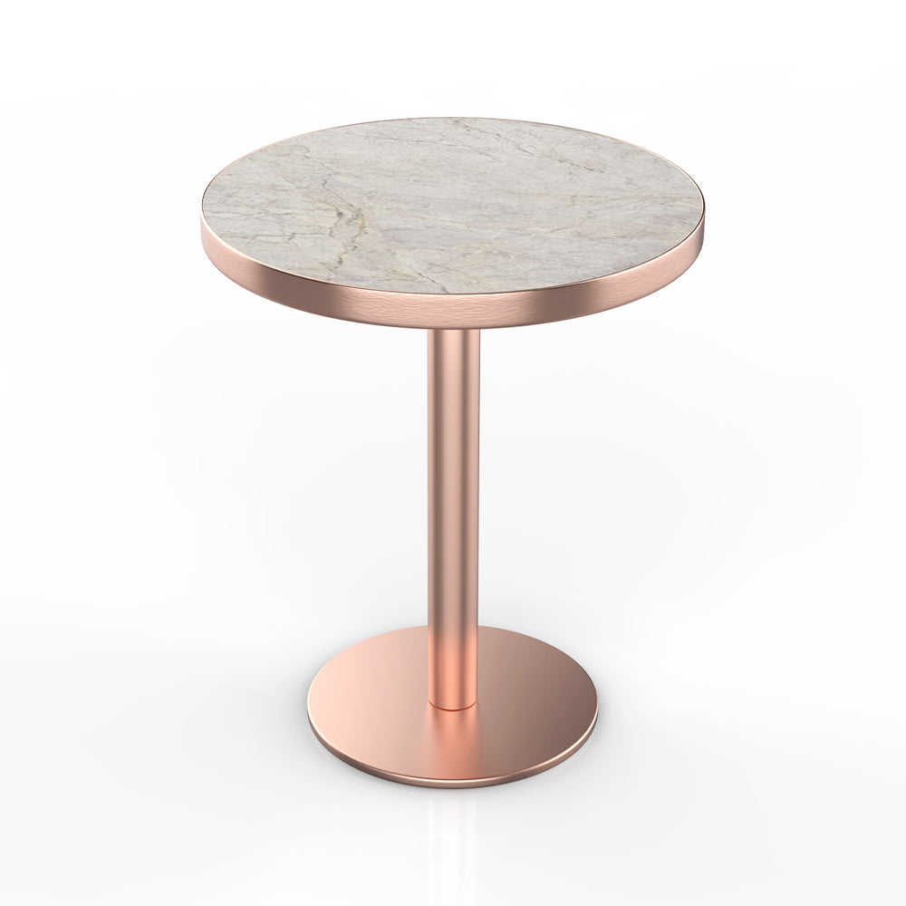 HUALIN Restaurant luxury sintered stone dining table with comfortable chairs, customizable material, color and size
