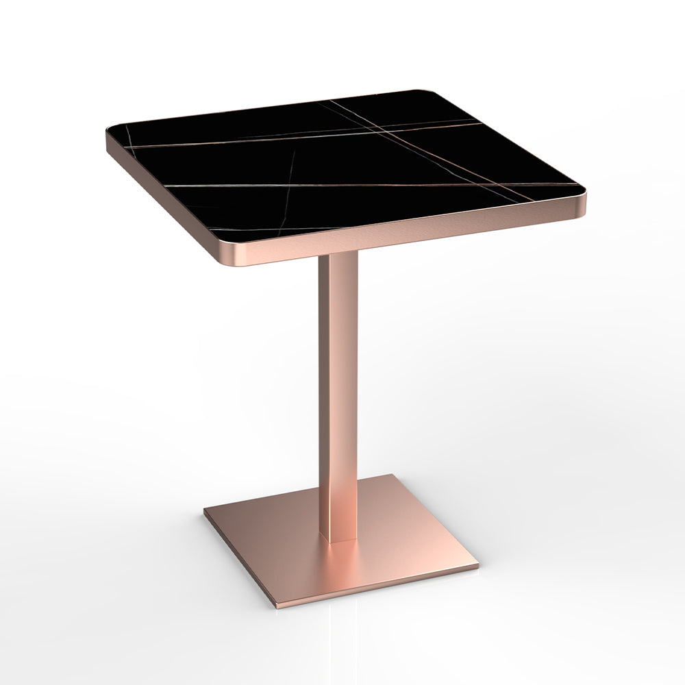 HUALIN Modern style theme restaurant luxury sintered stone dining table, marble dining table batch customization color and size can be customized