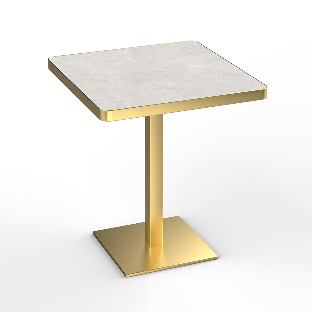 HUALIN Hotel theme restaurant luxury sintered stone dining table, marble dining table, customizable size and color