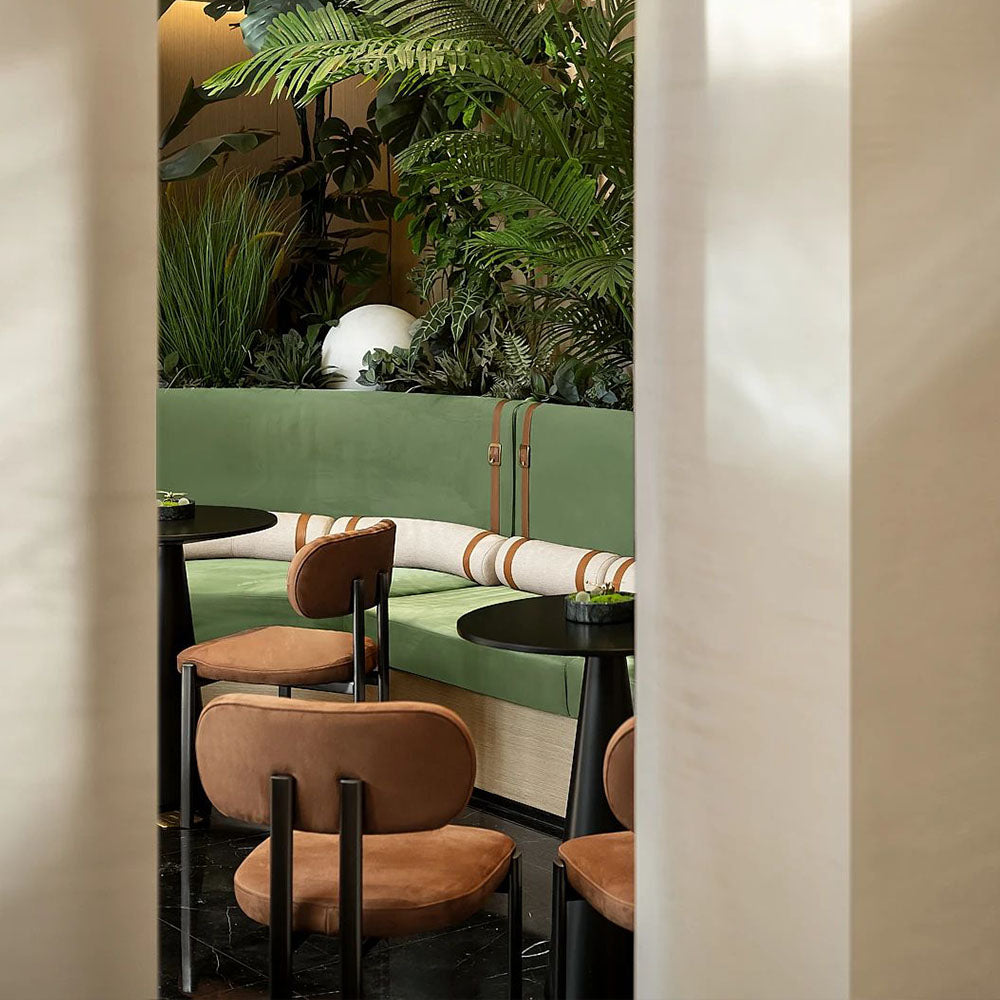 HUALIN Luxury restaurant hotel sofa booth customization