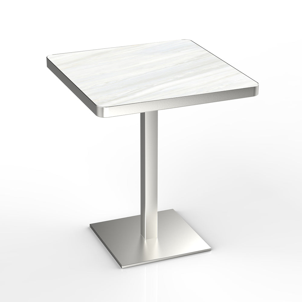 HUALIN Hotel theme restaurant luxury sintered stone dining table, marble dining table, customizable size and color